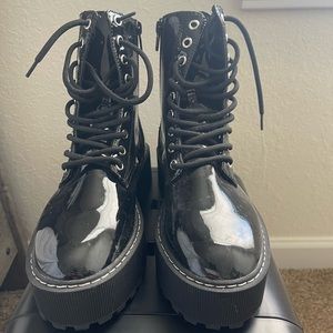 Combat boots from H&M